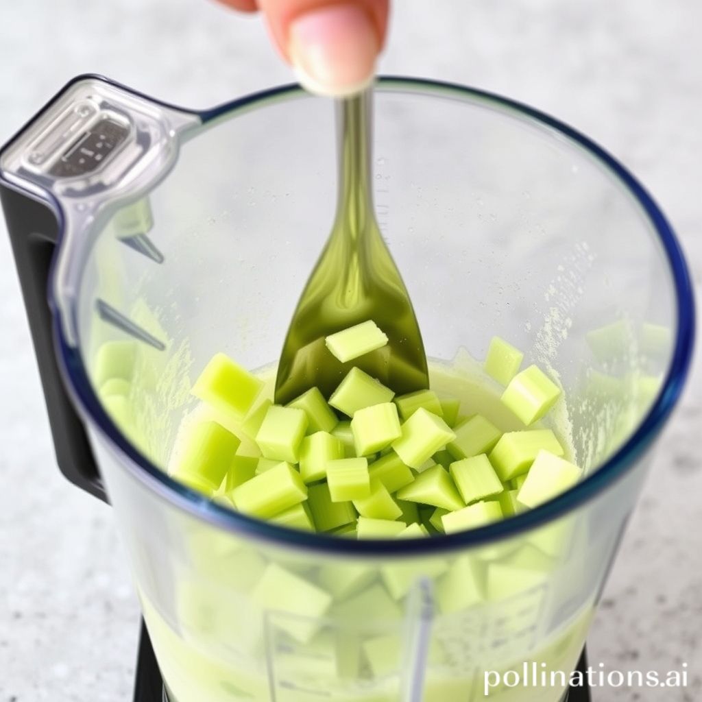 How To Make Celery Juice With A Blender Crazy Juicer 7983